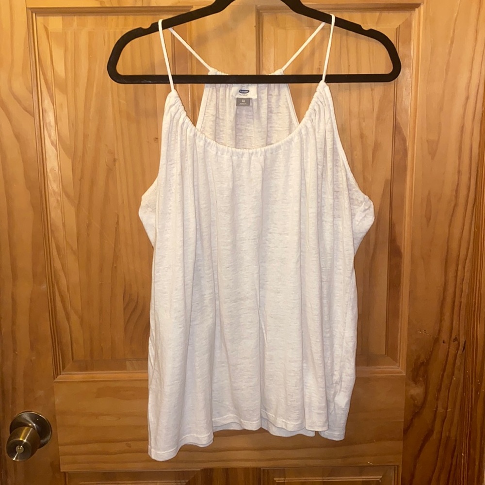 White tank top